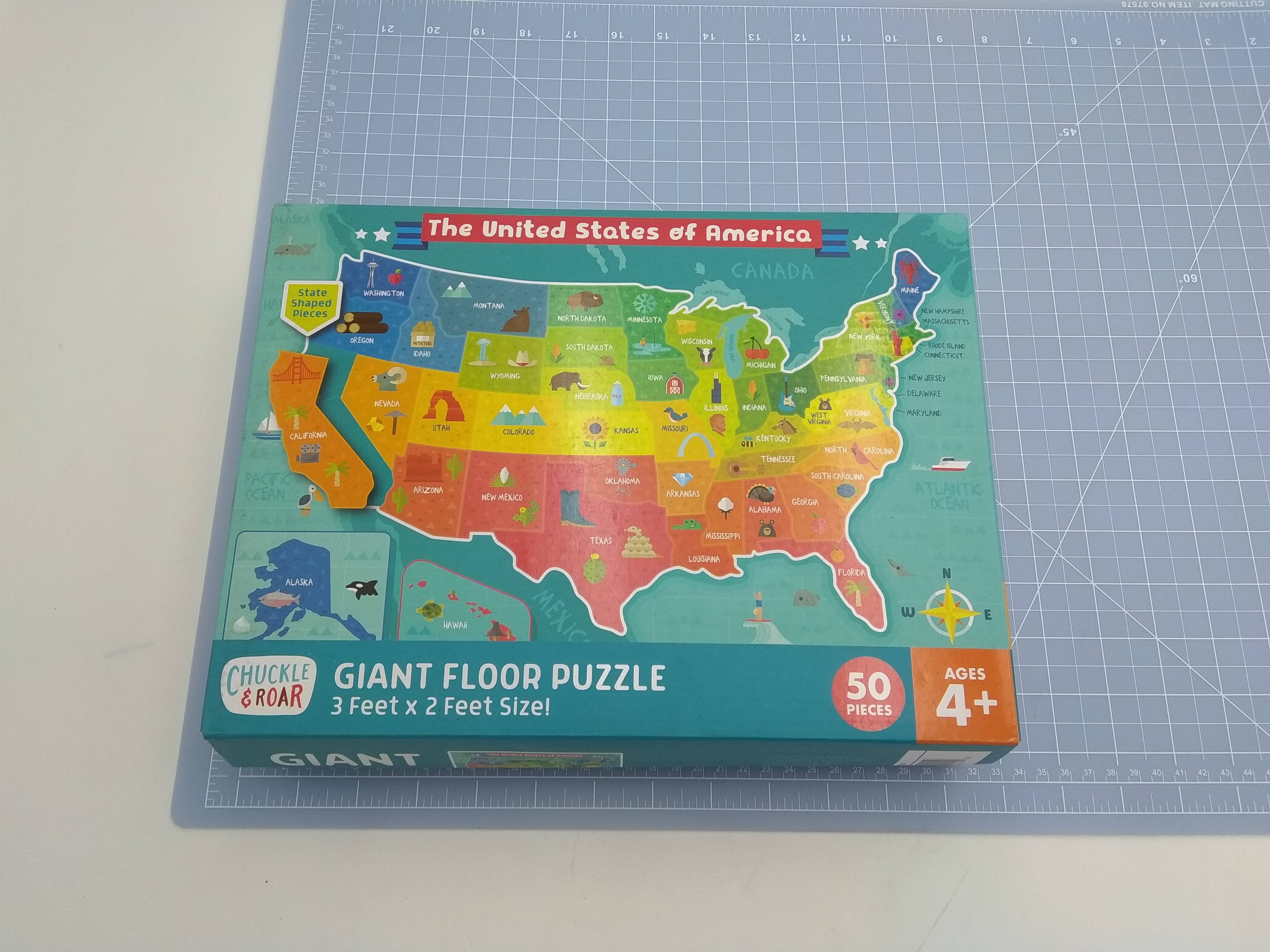 Пазлы The Unuted States of America / 50 pieces / 4+