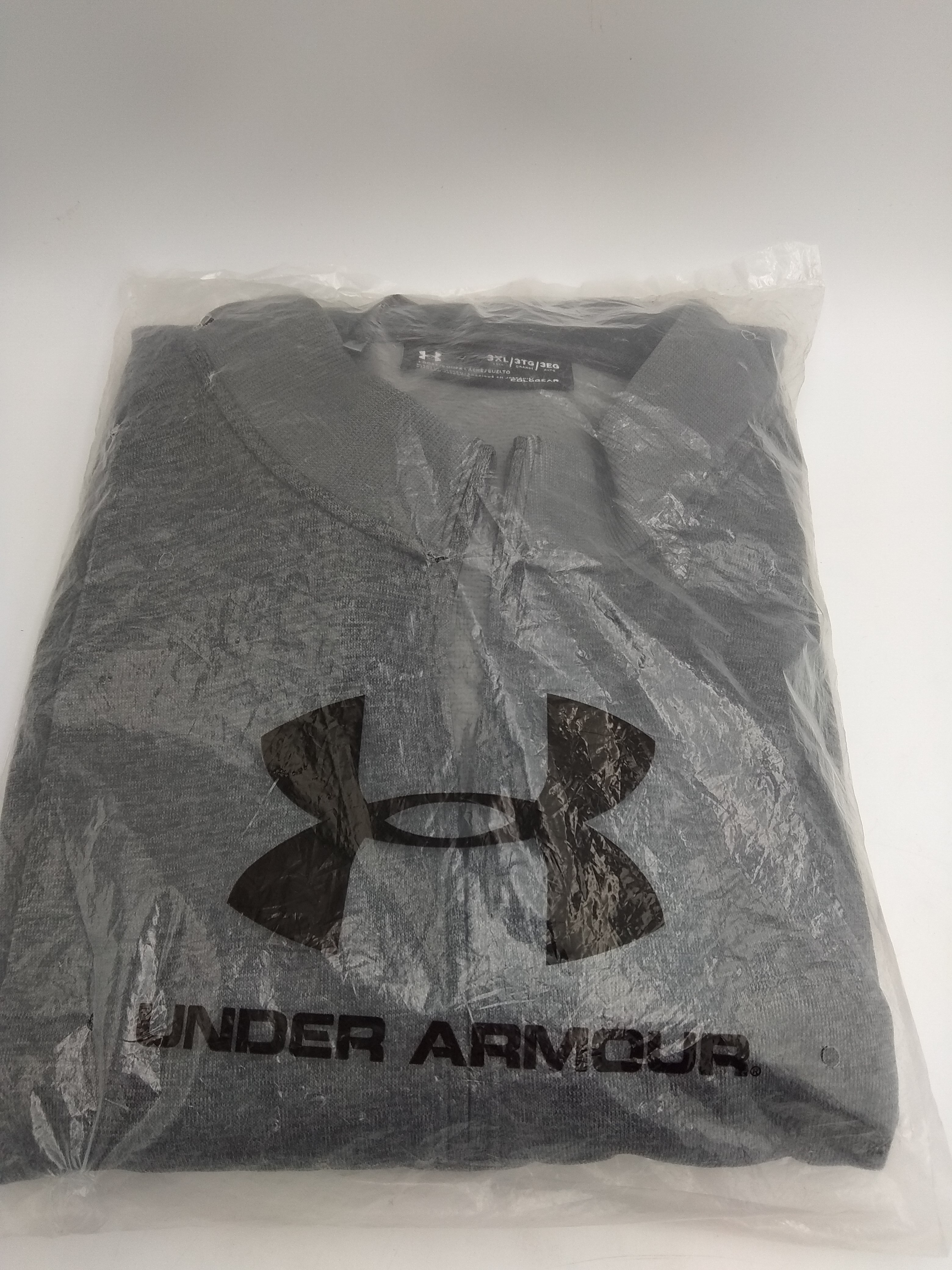 Кофта мужская Under Armour / размер 3XL / цвет серый