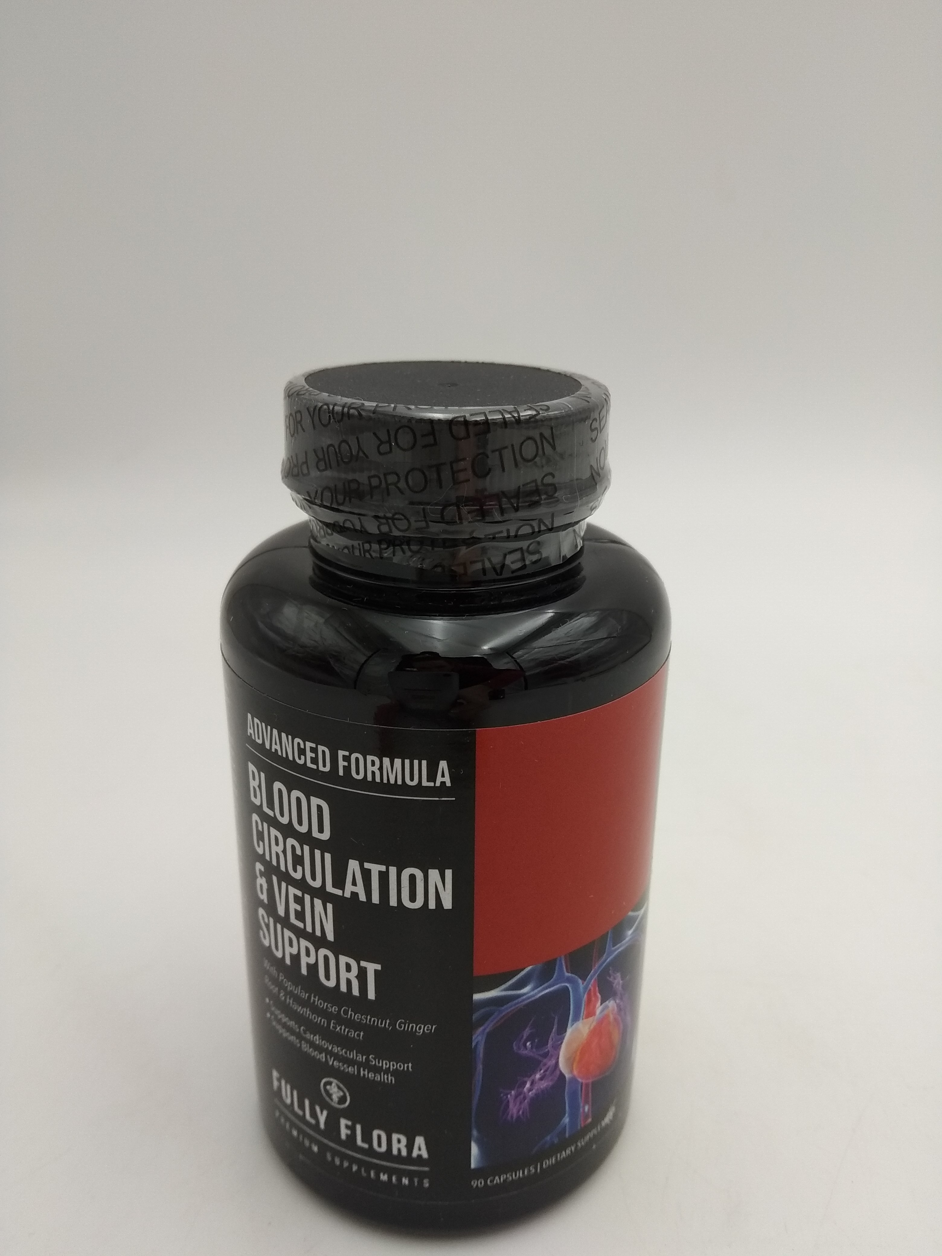 Blood Circulation Vein Support Supplement / Fully Flora / срок годности до сентябрь 2023