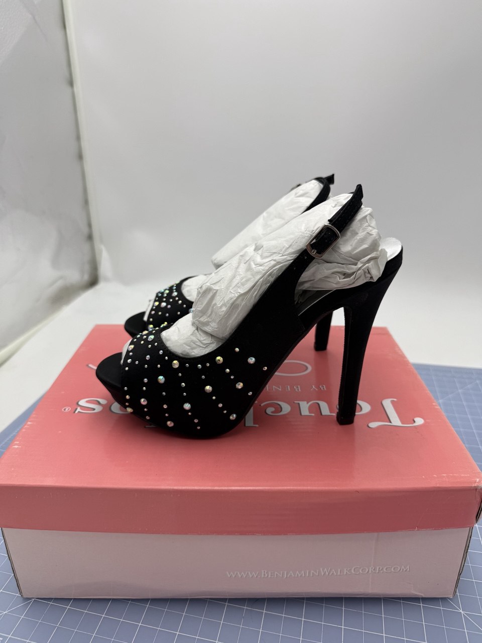 Каблуки touch ups черные/ size 6M